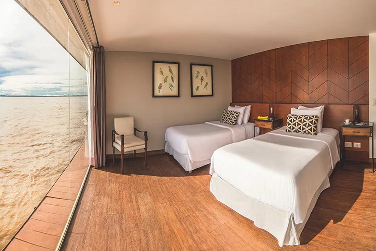 Lower deck | Zafiro Amazon Cruise